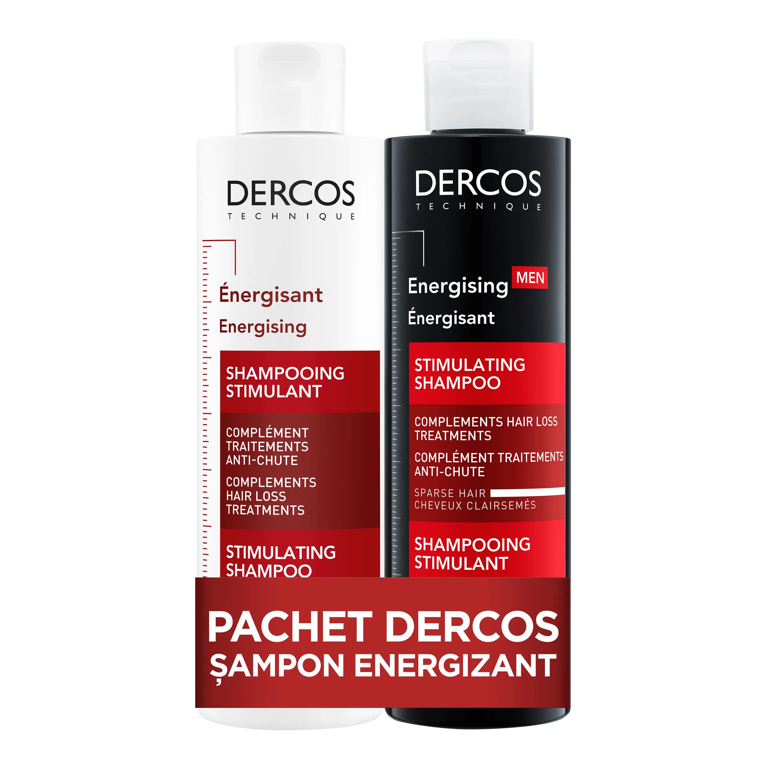 VICHY Dercos sampon energizant Ea 200ml+sampon energizant El 200ml
