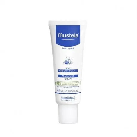 Mustela Crema Tratament impotriva scuamelor de lapte, 40 ml