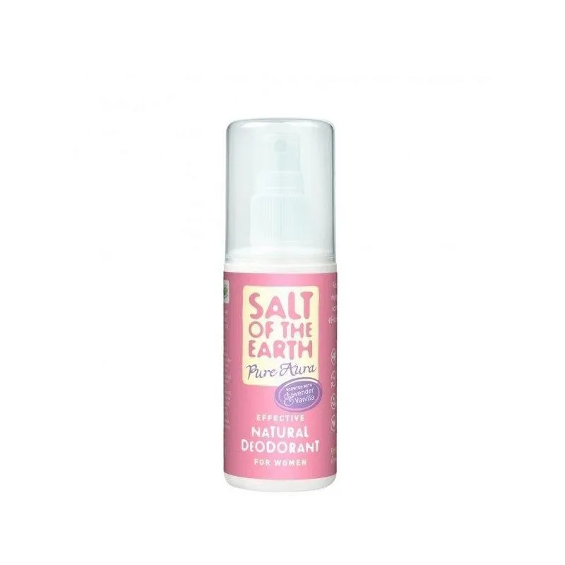 SALT OF THE EARTH 458 DEODORANT PENTRU FEMEI PURE AURA CU LAVANDA SI VANILIE 100ML