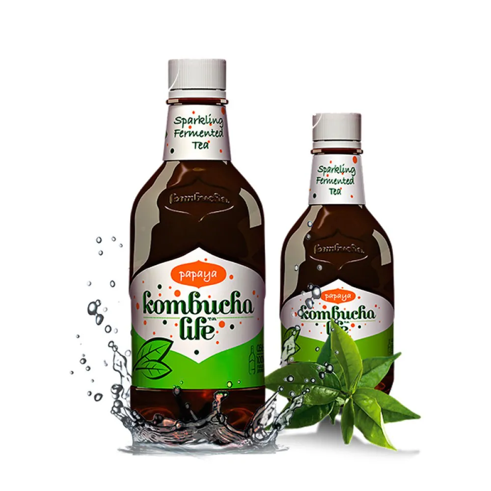 Bautura Kombucha life papaya (500 ml)