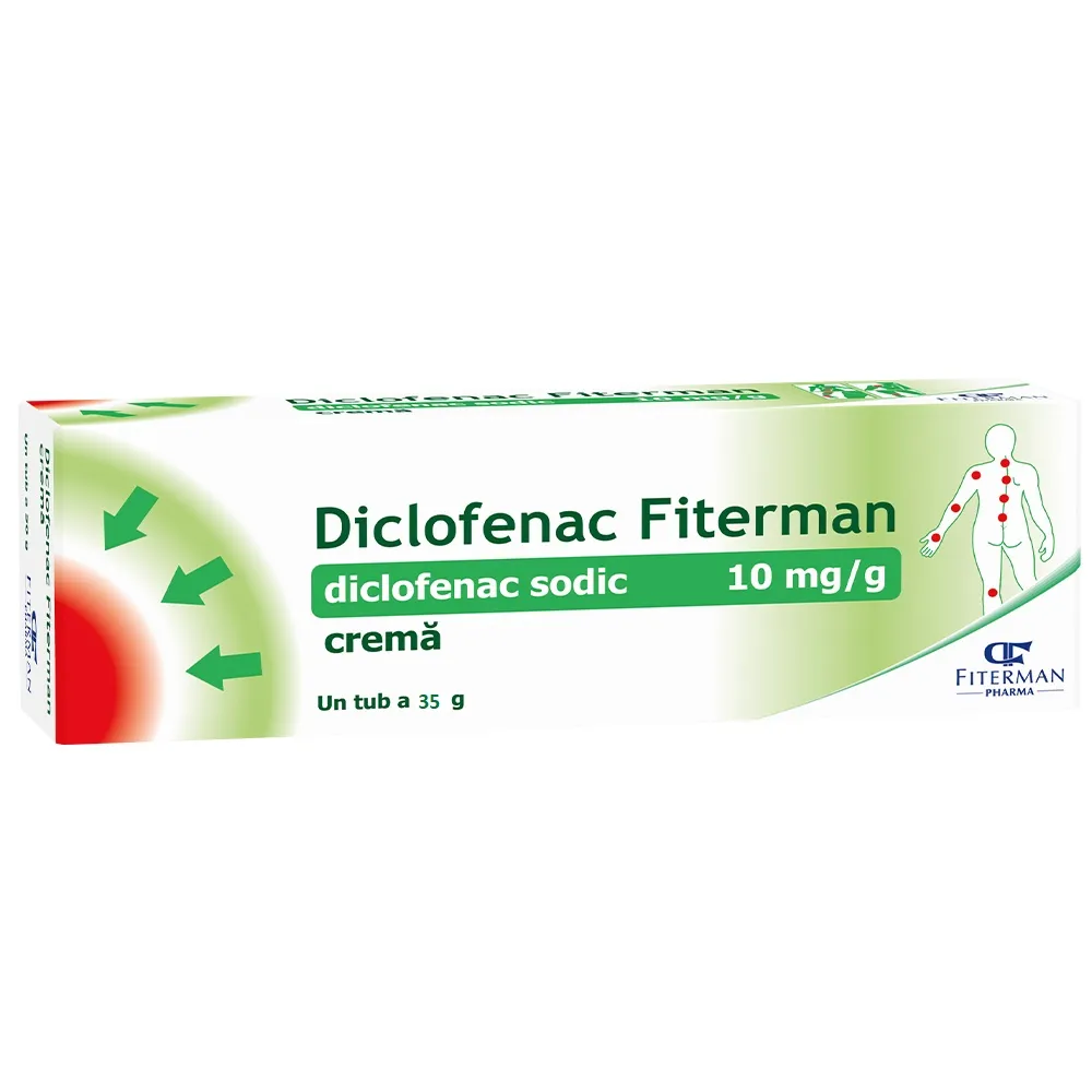 Diclofenac 1% crema 35gr -Fiterman