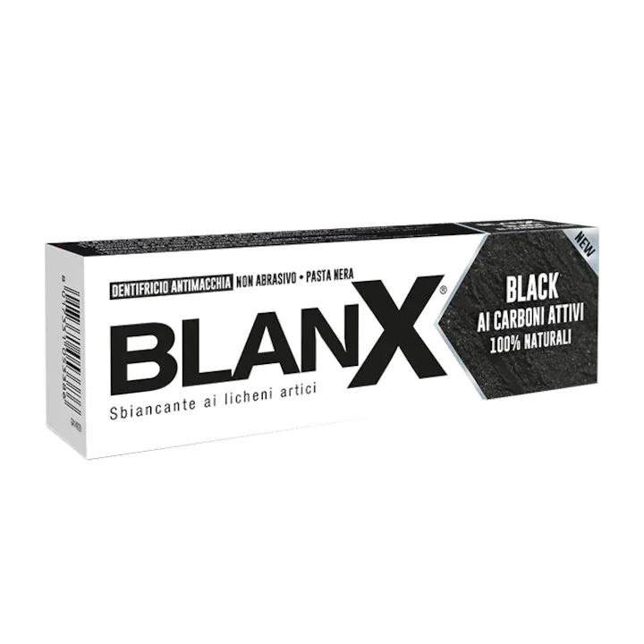 Blanx black carbune pasta dinti pentru albire x 75 ml