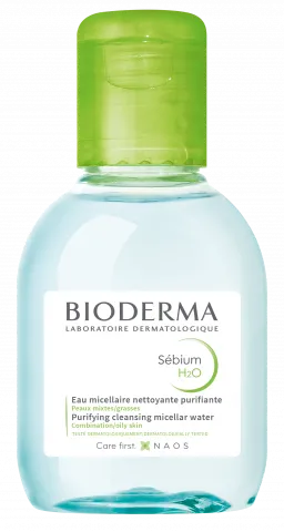 BIODERMA Sebium H2O solutie micelara, ten mixt-gras x100ml