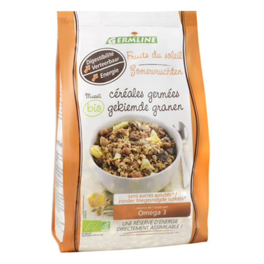 Musli din cereale germinate Fruits of the Sun bio (350 grame)