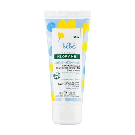 Crema hidratanta pentru fata si corp, 40 ml, Klorane Bebe