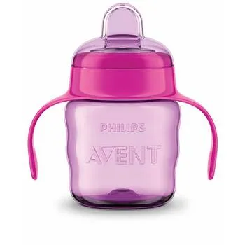 Cana cu tetina de formare pentru +6 luni SCF551/03, 200 ml, Philips Avent