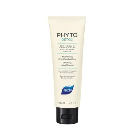 Sampon detoxifiant pentru par si scalp Phytodetox, 125 ml, Phyto
