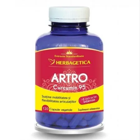 Artro+ Curcumin95, 120 capsule, Herbagetica