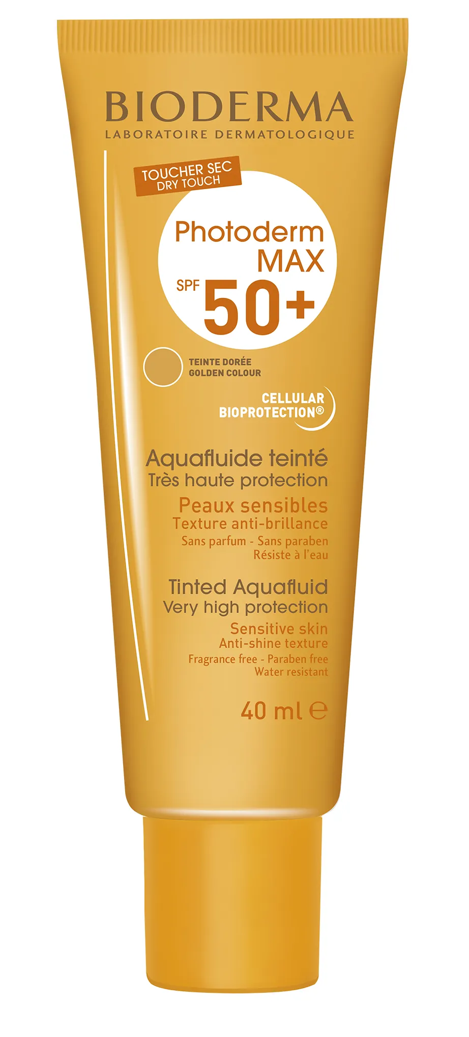 Bioderma Photoderm Max Aquafluide Doree SPF50+ x 40ml
