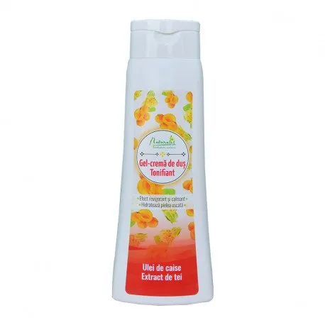 Naturalis Gel-crema de dus Tonifiant, 500 ml