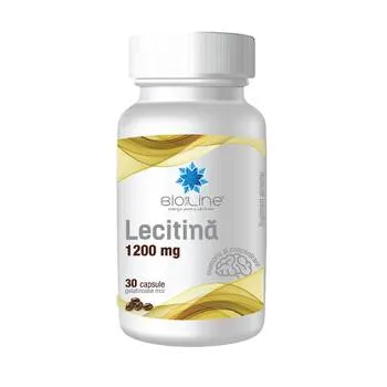 Lecitina 1200mg, 30 capsule, BioSunLine