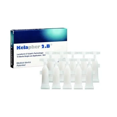 KELAPHER 2B nano-lactoferina crema 10 monodoze sterile, 3 ml