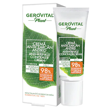 Gerovital Plant-Crema Anticearcan Antirid 15ml