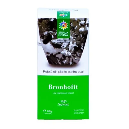 Bronhofit ceai, 50 g, Steaua Divina