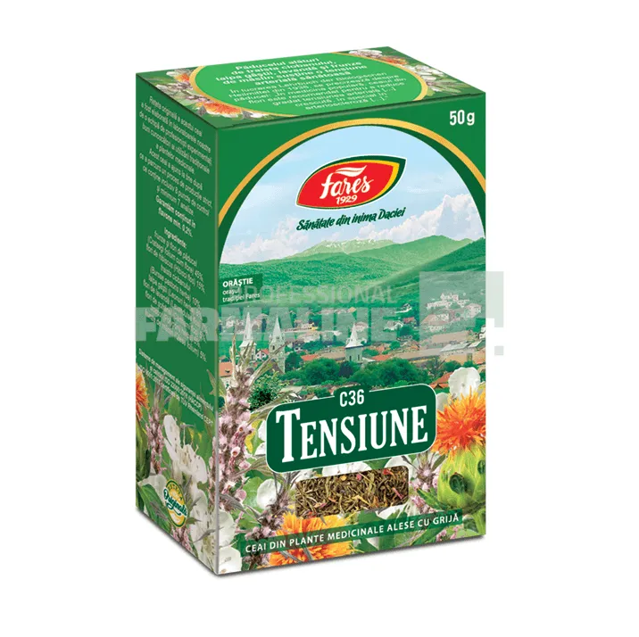Fares Ceai tensiune (hipertensiune) 50 g