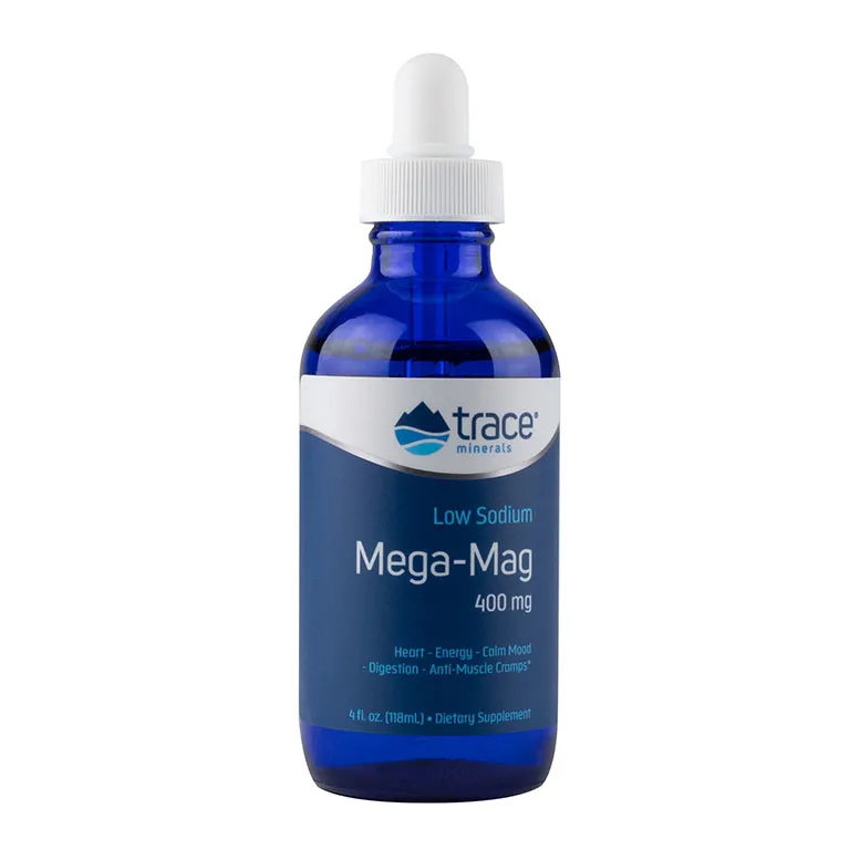 TRACE MINERALS MEGA-MAG IONIC 400 MG 118 ML