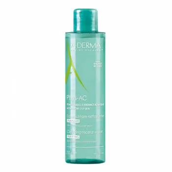 Apa micelara pentru ten cu tendinta acneica Phys-AC, 200ml, A-Derma