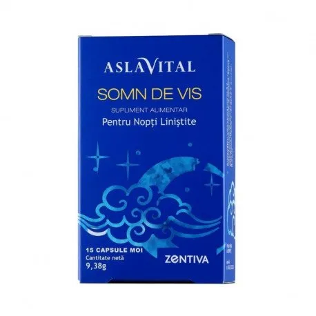 ASLAVITAL SOMN DE VIS, 30 capsule