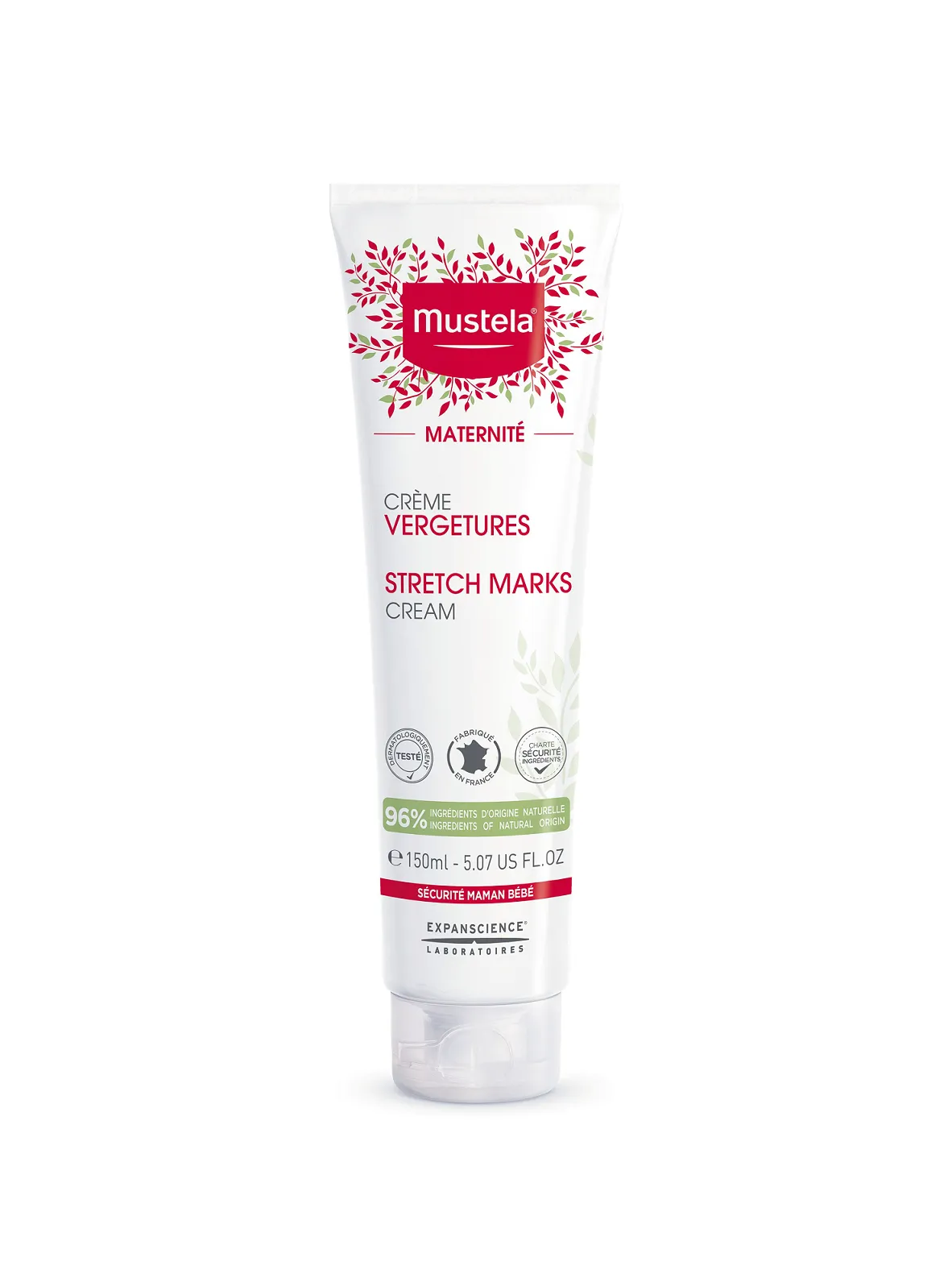 Maternite crema antivergeturi tripla actiune, 150 ml, Mustela