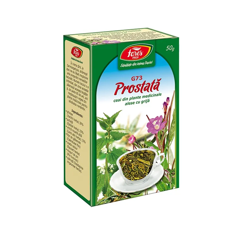Prostata, ceai vrac ,50g(Fares)
