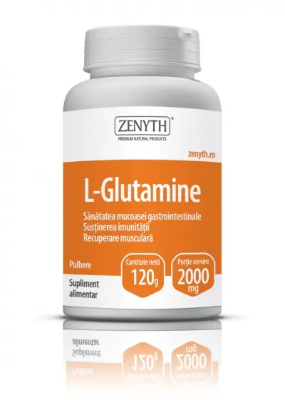 L-Glutamine 120g - Zenyth Pharmaceuticals