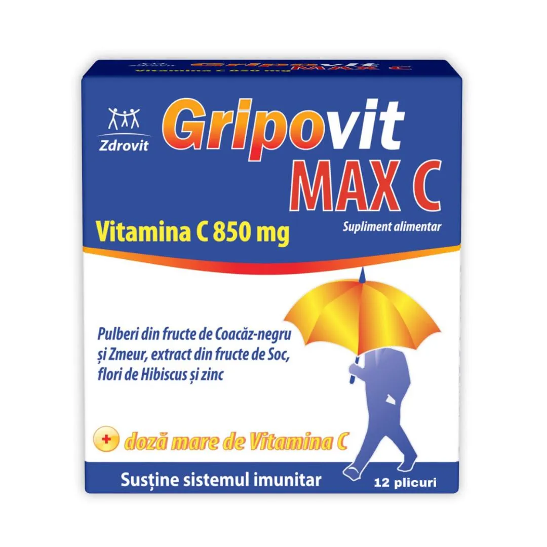 ZDROVIT GRIPOVIT MAX C X 12 PLICURI