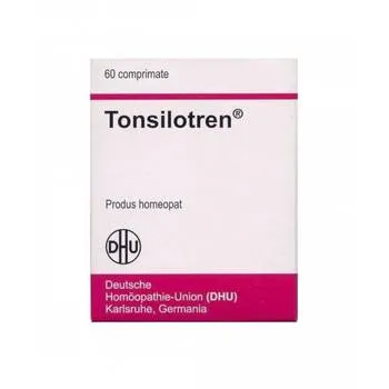 Tonsilotren, 60 comprimate, Dhu Germania