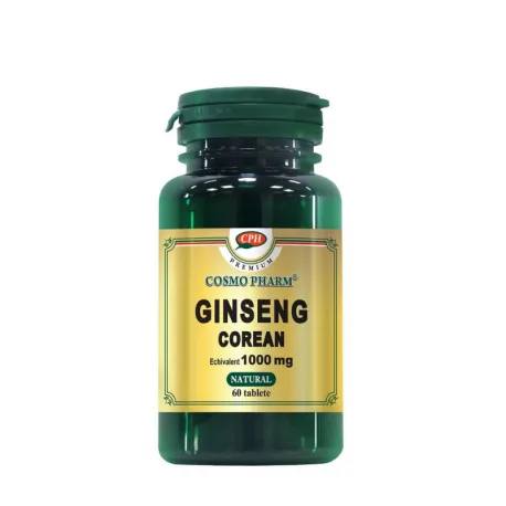Cosmo Ginseng corean 1000 mg, 60 caps