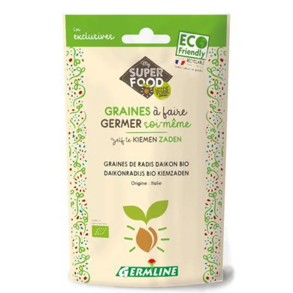 Ridiche alba pentru germinat bio (100 g)