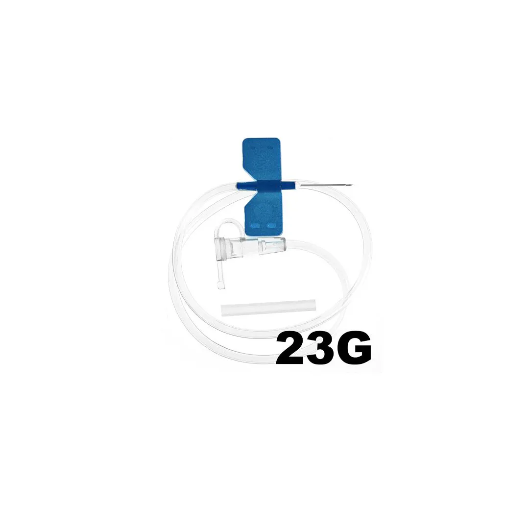 Microperfuzor cu fluturas (albastru), 23G, Romed