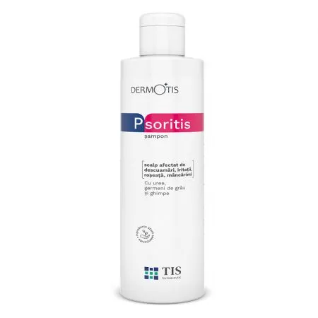 Sampon cu Uree 10% Dermotis PsoriTis, 120 ml, Tis Farmaceutic