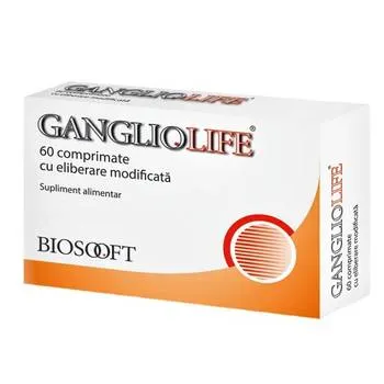 Gangliolife, 60 comprimate, BioSooft