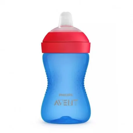 Avent Cana cu tetina rezistenta la muscaturi +9luni, 300ml baieti