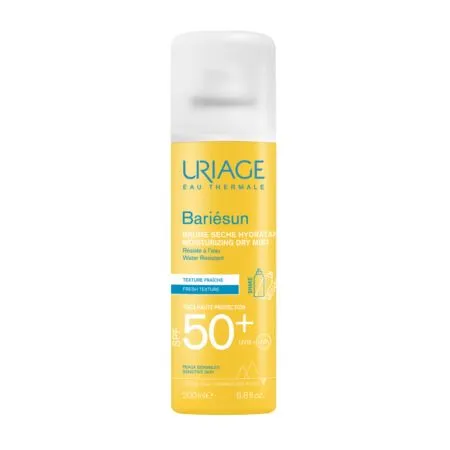Spray uscat pentru protectie solara cu SPF 50+ Bariesun, 200 ml, Uriage