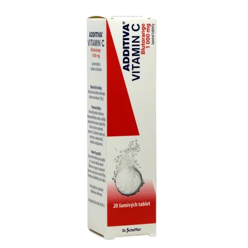 ADDITIVA Vitamin C 1000mg x 20cp.eff