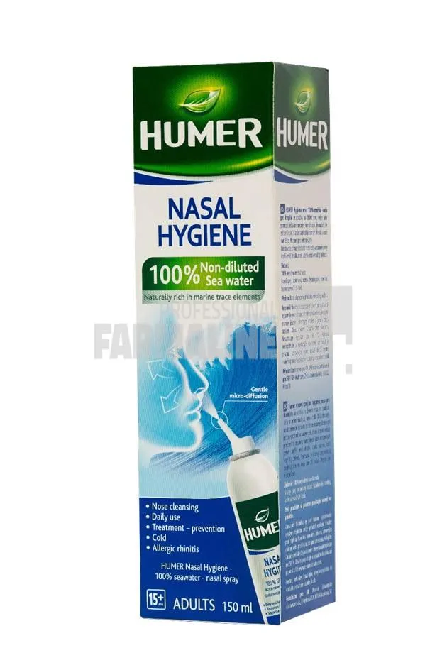 Humer Spray nazal 100% Apa de Mare adulti 150 ml