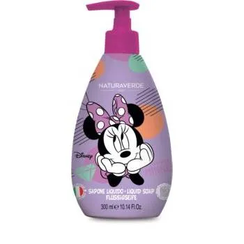 Sapun lichid cu capsuni Minnie, 300ml, Naturaverde