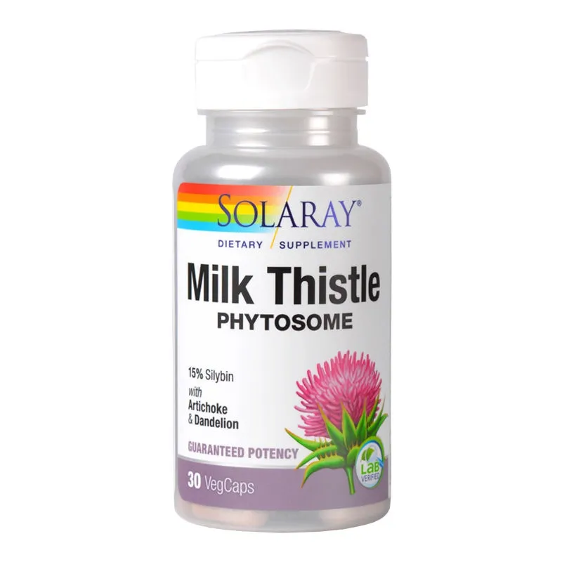 Milk Thistle Phytosome x 30cps (Solaray)