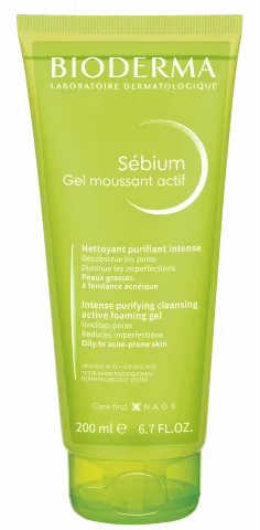Gel spumant Sebium Activ, 200 ml, Bioderma