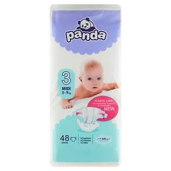 Scutece Happy Pants Midi 6-11kg, 48 bucati, Bella Baby