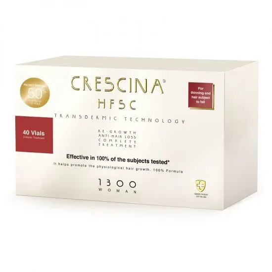 CRESCINA HFSC TRANSDERMIC TRATAMENT COMPLET 1300 WOMAN 20+20 FIOLE