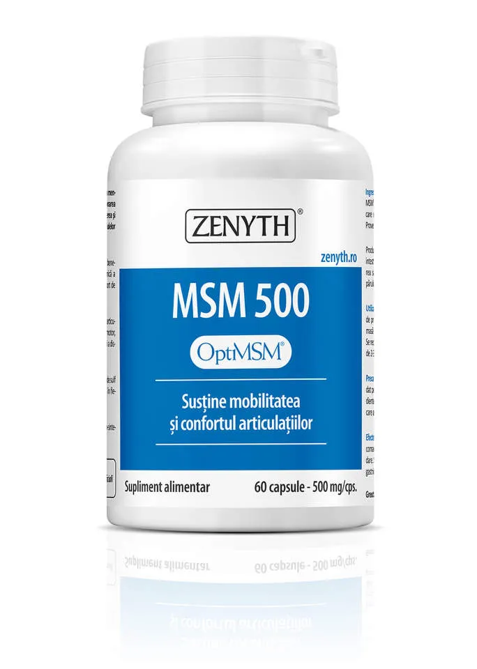 ZENYTH MSM 500 60 CAPSULE