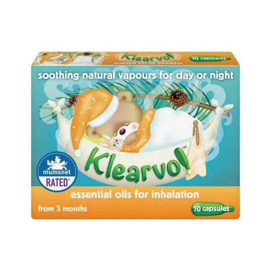 Klearvol capsule cu uleiuri esentiale pentru inhalare x 10 bucati