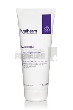 Ivahidra+ Crema hidratanta pentru corp piele foarte uscata sau atopica 200 ml