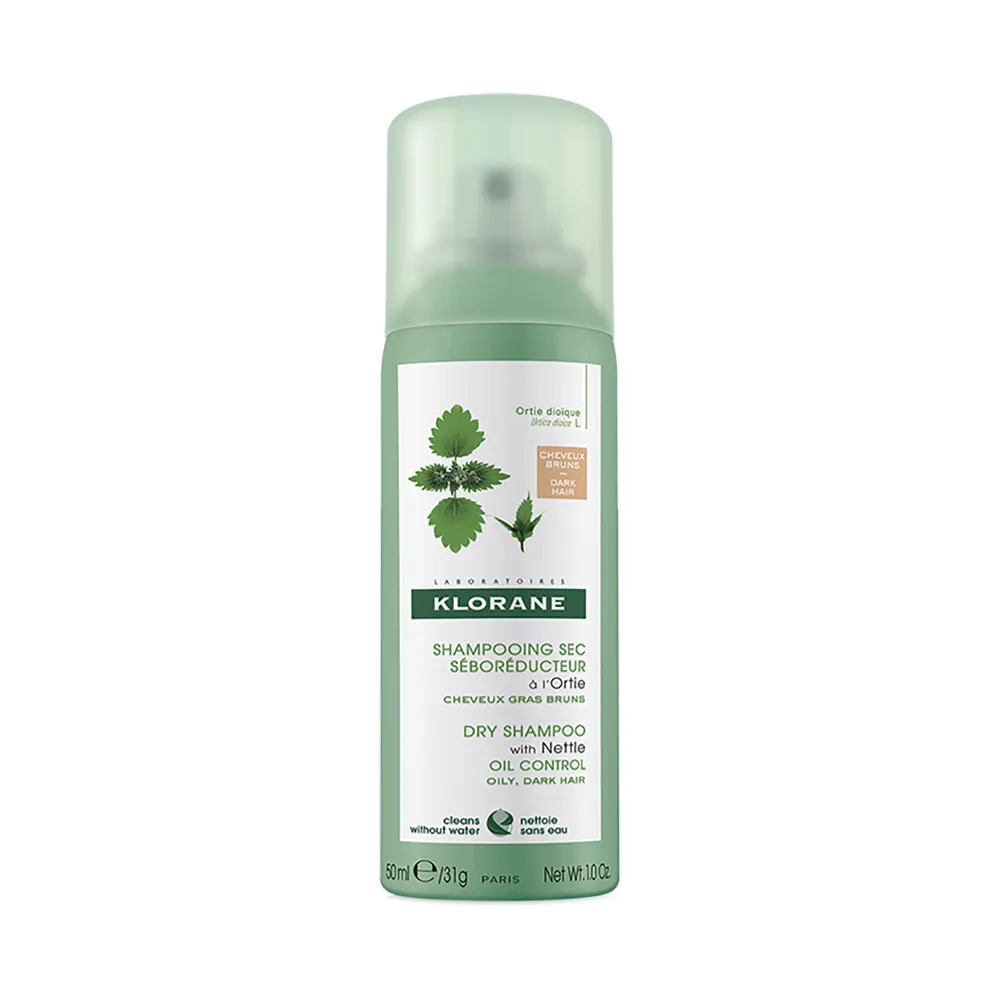 Klorane Sampon uscat cu extract de urzica nuantator x 50 ml (Klorane)