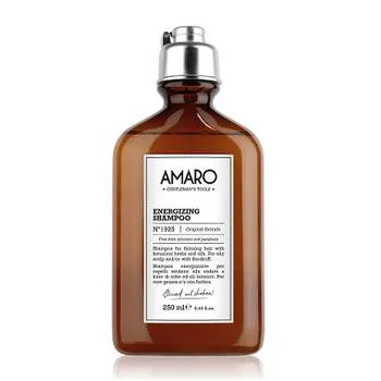 Sampon energizant pentru barbati, 250ml, Amaro