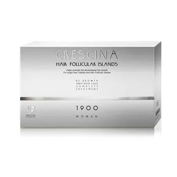 Follicular Islands 1900 Woman Crescina , 10 + 10 fiole, Labo