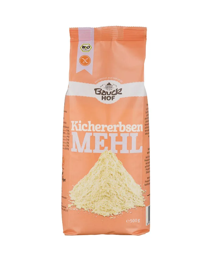 Faina de naut fara gluten ECO 500g, Bauck Hof