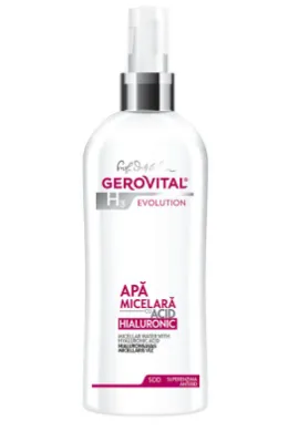 Apa micelara cu Acid Hialuronic H3 Evolution, 150 ml, Gerovital 202
