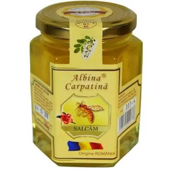 Miere de salcam Albina Carpatina, 360g, Apicola